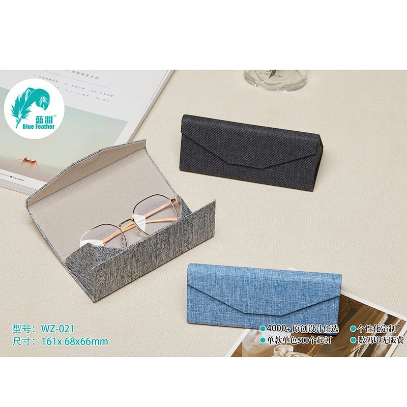Folding glasses case