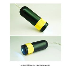 USB 편광 디지털 현미경, 500x