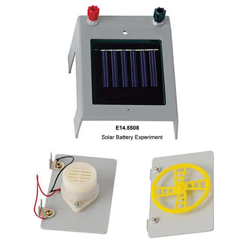 Experimento de batería solar