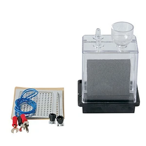 Demostración de baño eléctrico tipo diafragma vertical.