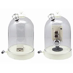 Cloche à vide en plastique, avec pompe manuelle