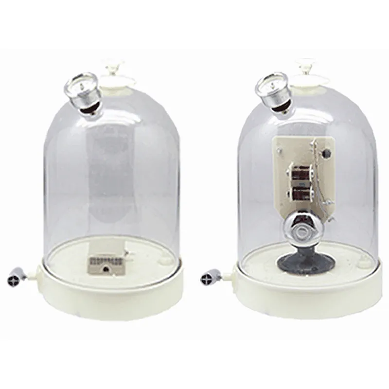 Cloche à vide en plastique, avec pompe manuelle