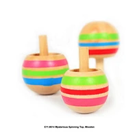 Mysterious Spinning Top, Wooden