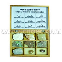 Mga Sample ng Mineral para sa Mohr's Scale 10 Uri