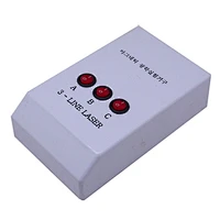 3 linjers laserboks, med magnet