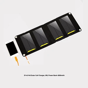 Caricabatterie per Celle Solari, 8W, Power Bank 5000mAh
