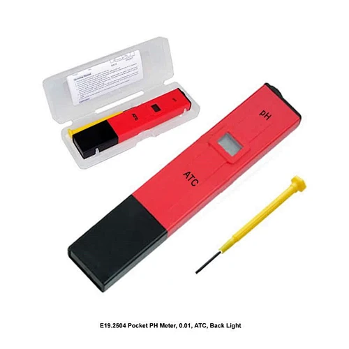 Taschen-PH-Messgerät, 0,01, ATC, Hintergrundbeleuchtung
