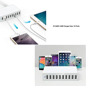USB Charger Hub, 10 Ports