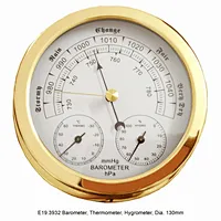 Barometer, Thermometer, Hygrometer, Durchm. 130mm