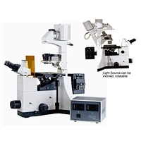 Omgekeerde fluorescerende microscoop