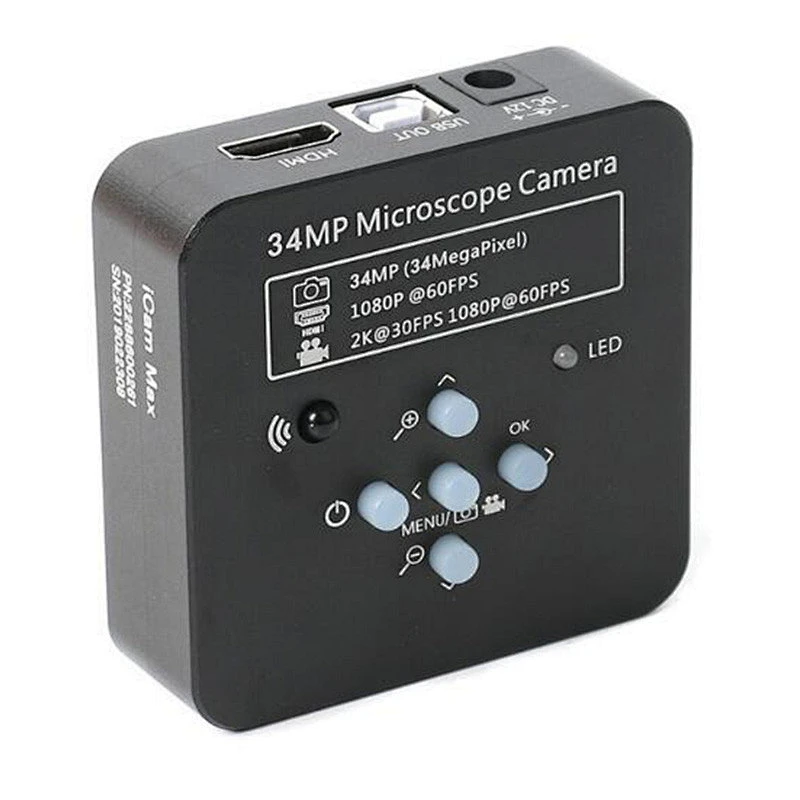 Fotocamera digitale HDMI+USB+TF, 34.0M, misura USB