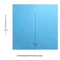 Glass Burette, PTFE Stopcock, A Grade