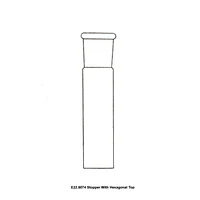 Stopper With Hexagonal Top