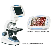مجهر رقمي LCD ، 5.6 بوصة