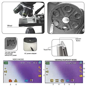LCD digitalt mikroskop