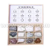 Mga Sample ng Mineral Cleavage 12 Uri