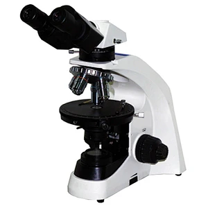 Microscopio polarizzatore, luce di trasmissione