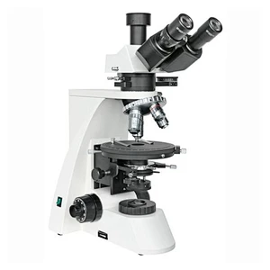 Microscopio polarizador, luz de transmisión