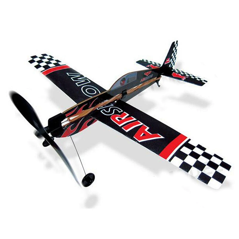 Rubber Band Powered Plane, 17'