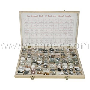 Muestras de Rock & Mineral 100 tipos