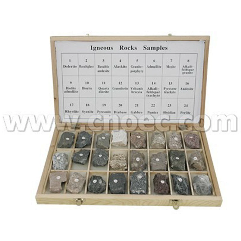 Mga Sample ng Igneous Rock 24 Uri