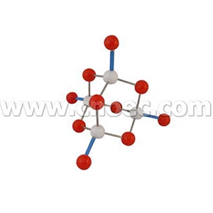Demonstração de estrutura molecular. (P2O5)