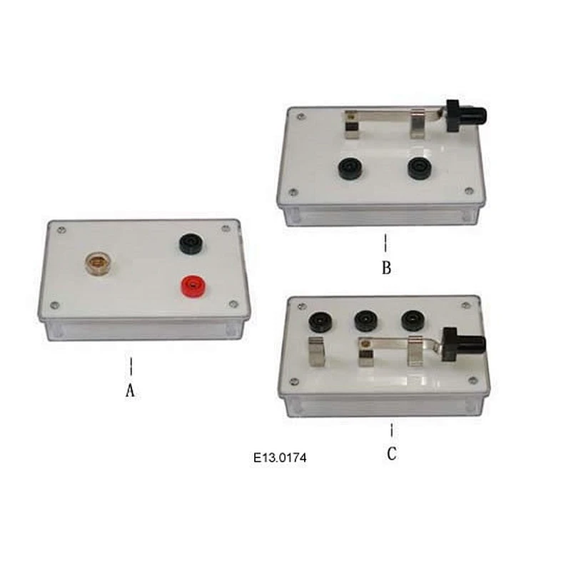 Schalter- und Lampenhalter-Set,