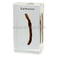 Crystal Specimen, Earth worm