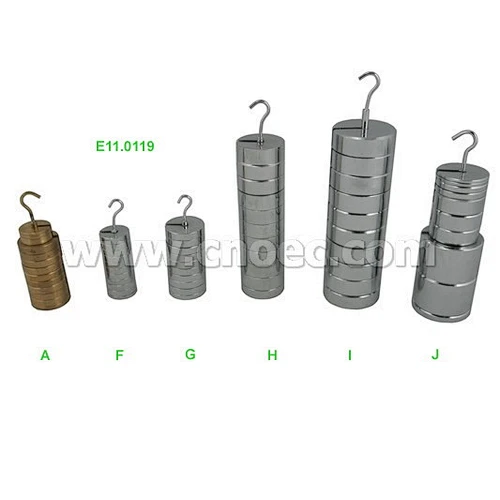 Slotted Masses Set