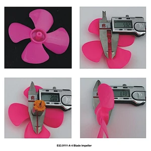 4 blade pumpehjul