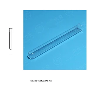 Reagenzglas mit Rand