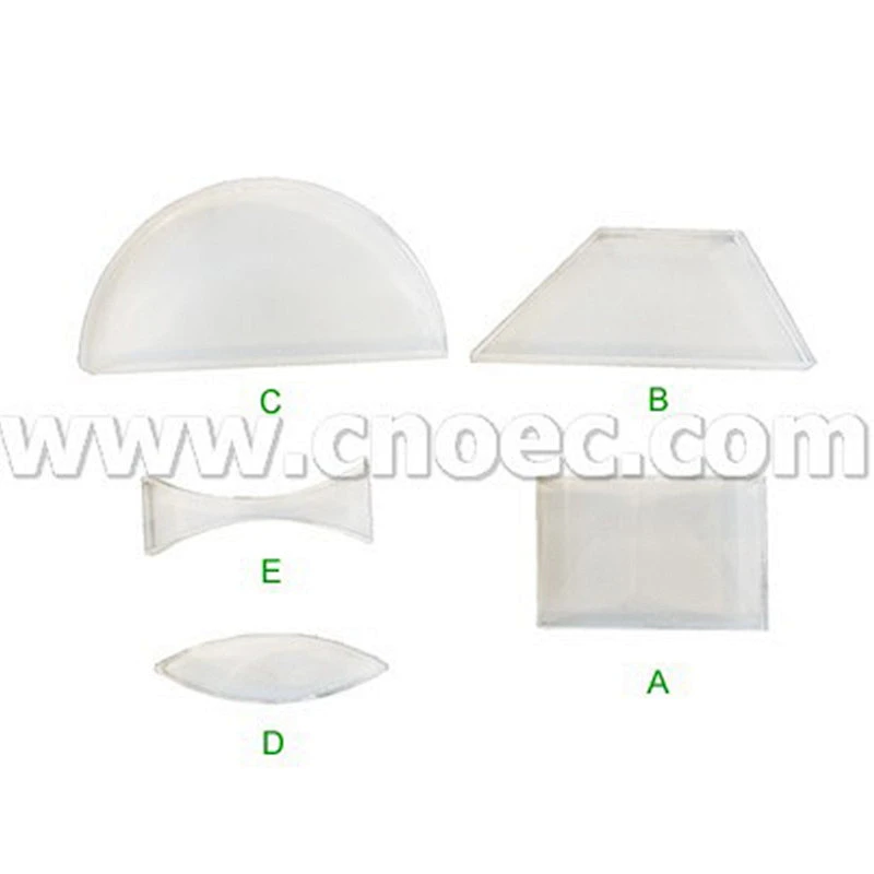 Plastic Prism Set ng 5, 15mm