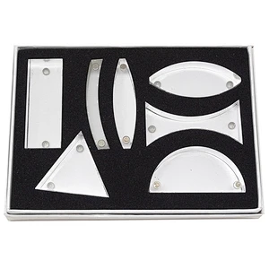 Plastic Prism na May Magnet, Set ng 7