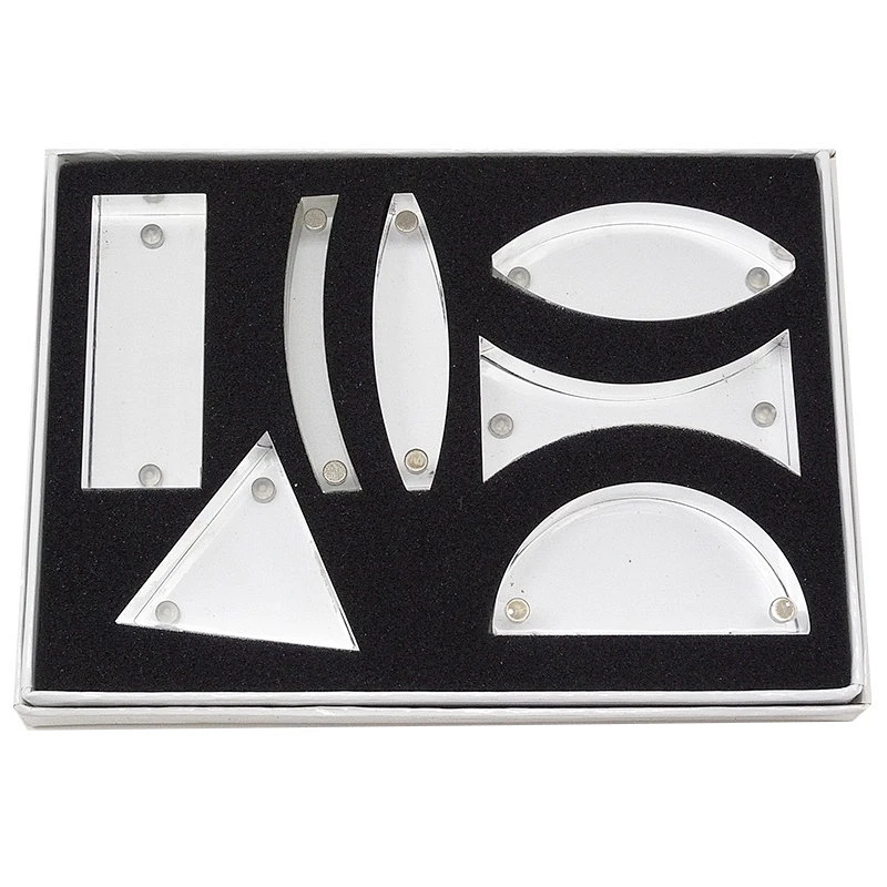 Plastic Prism na May Magnet, Set ng 7