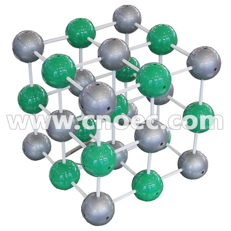 Demostración de estructura molecular. NaCl, grande