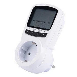Soquete Medidor de Energia LCD Digital
