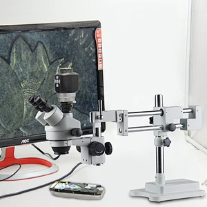 Microscópio estéreo digital, HDMI + USB
