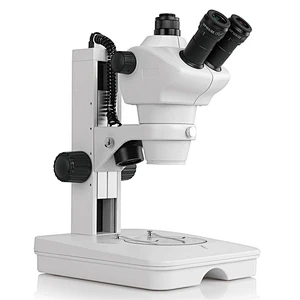 Zoom Stereo Mikroskop, 0,8~5x, Dürbün, Kare Stand Işıksız