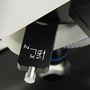 Microscopio de polarización, transmisión