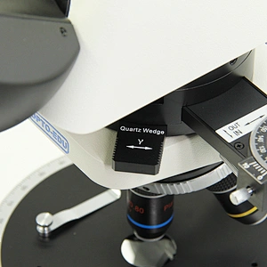 Microscopio de polarización, transmisión