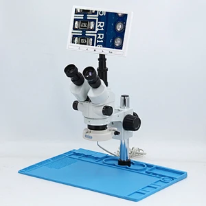 LCD Digital Zoom Stereo Microscope, Mobile Phone Repair