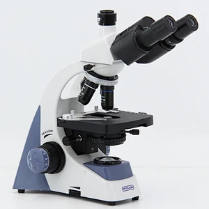Microscopio de laboratorio, trinocular