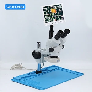 Microscopio estéreo Zoom, reparación de teléfonos móviles