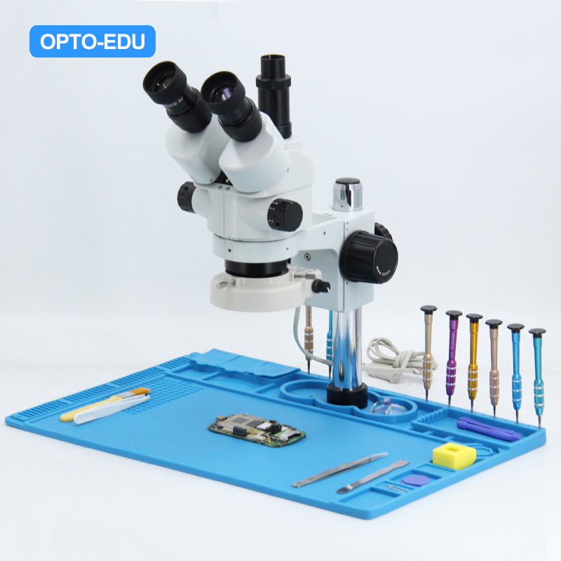 Microscopio estéreo Zoom, reparación de teléfonos móviles