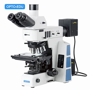 Microscopio metallurgico, BF/DF, DIC, Semi-APO, PL, luce di trasmissione e riflessione