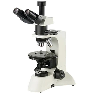 Microscopio polarizador, luz de transmisión