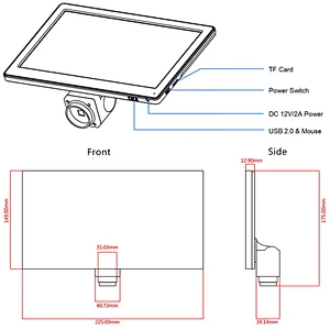 Cámara Digital LCD de 9