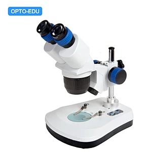 Stereo Microscope, 1x2x/1x3x/2x4x, Pole Stand, Touch Switch