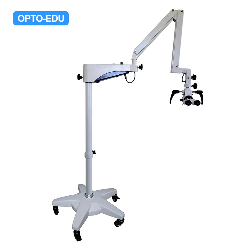 Microscópio Operacional, Uma Cabeça 90°, Zoom de Passo Manual, 3x~12x, Para Otorrinolaringologia, Cirurgia