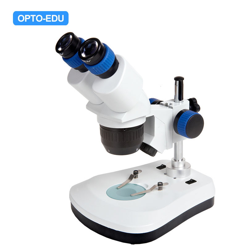 Stereo Microscope, 1x2x/1x3x/2x4x, Pole Stand, Dial Switch